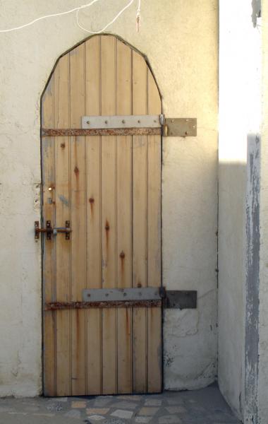 Petite porte, de l'allée vers la plage