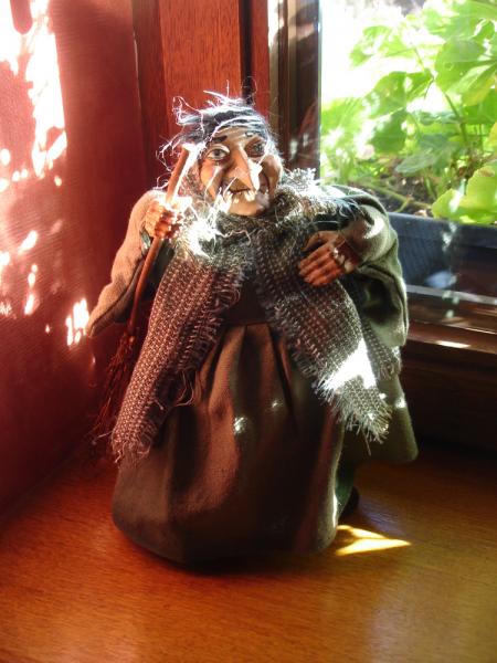 La sorcière qui aime le feu...